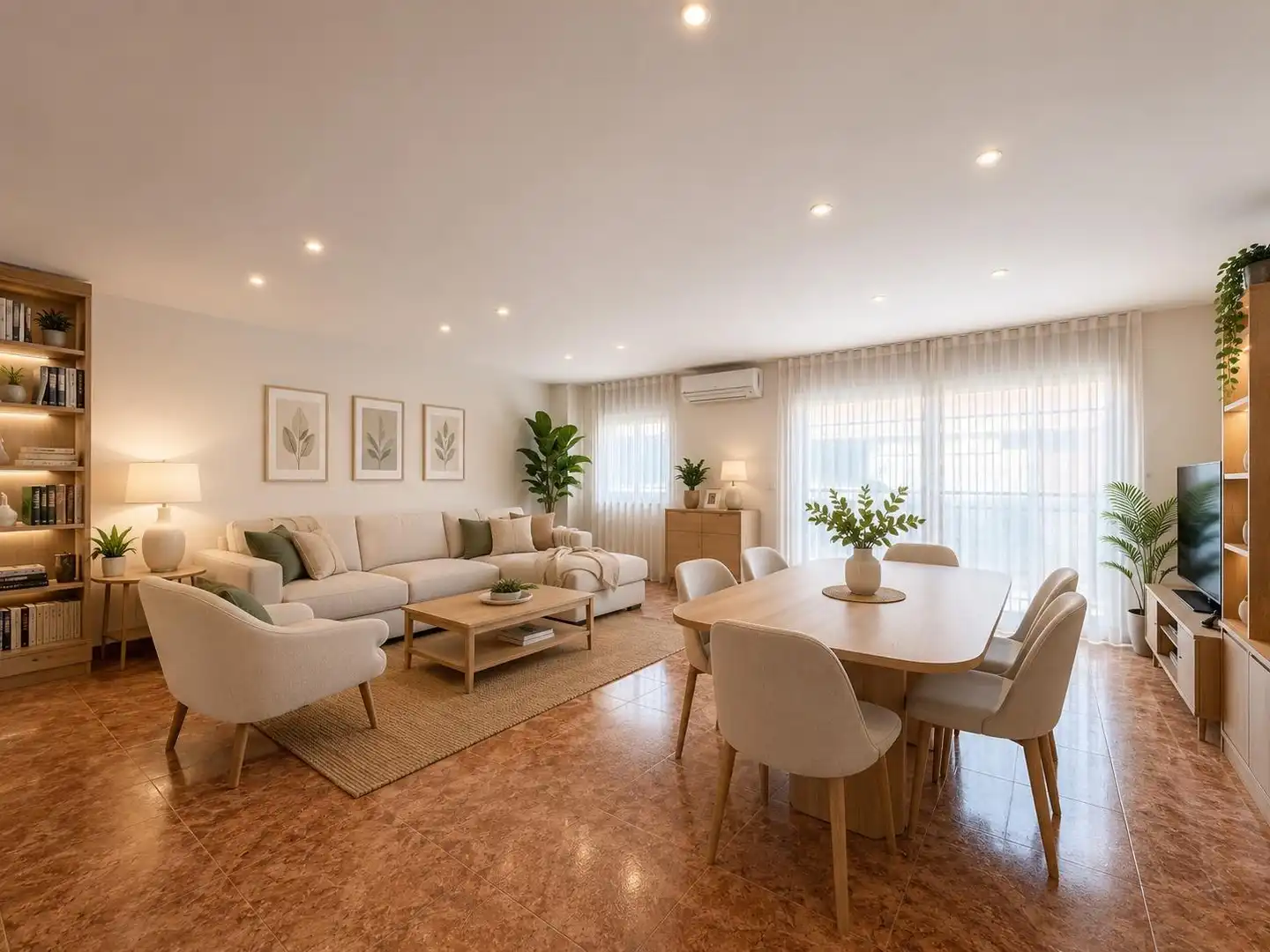 Living room of Houses for sale in Rubí  with Air Conditioner, Heating and Private garden