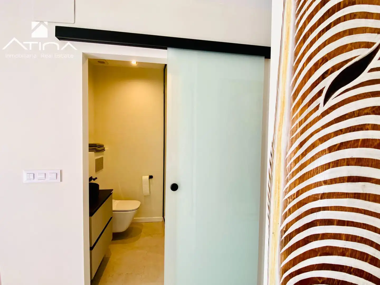 Baño de Dúplex en venta en Jávea / Xàbia con Calefacción, Terraza y Amueblado