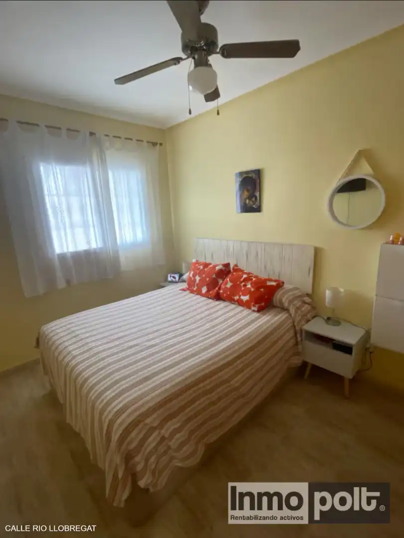 Schlafzimmer von Einfamilien-Reihenhaus zur Miete in Pilar de la Horadada mit Klimaanlage, Privatgarten und Terrasse