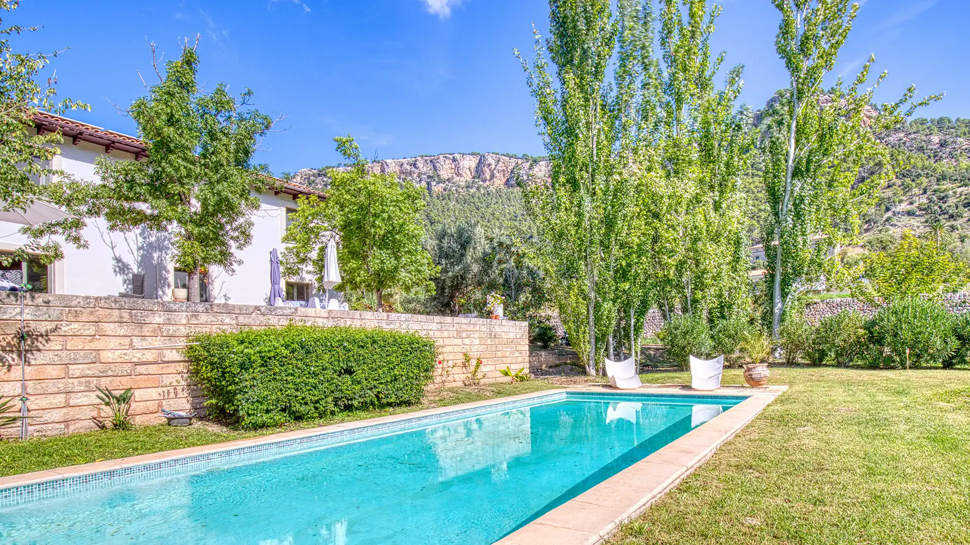 Piscina de Finca rústica en venda en Esporles amb Calefacció, Terrassa i Traster