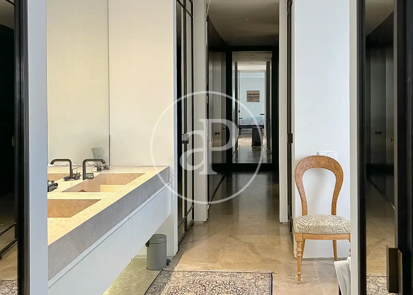 Bathroom of Attic for rent in Madrid  with Air Conditioner, Heating and Terrace