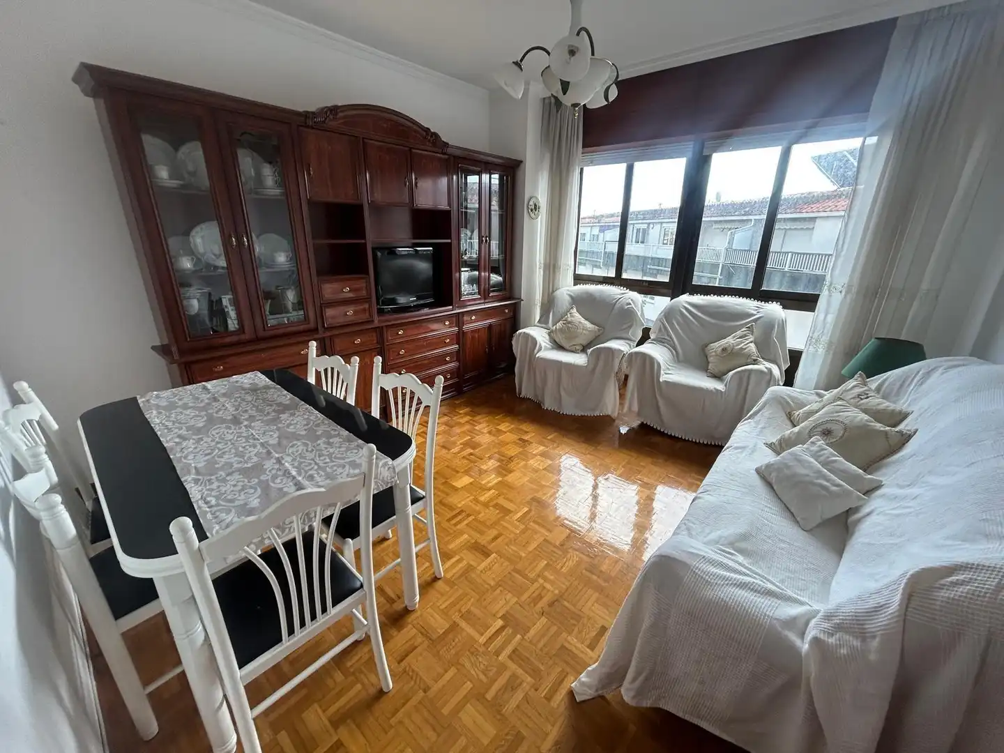 Living room of Flat for sale in Ribeira  with Furnished