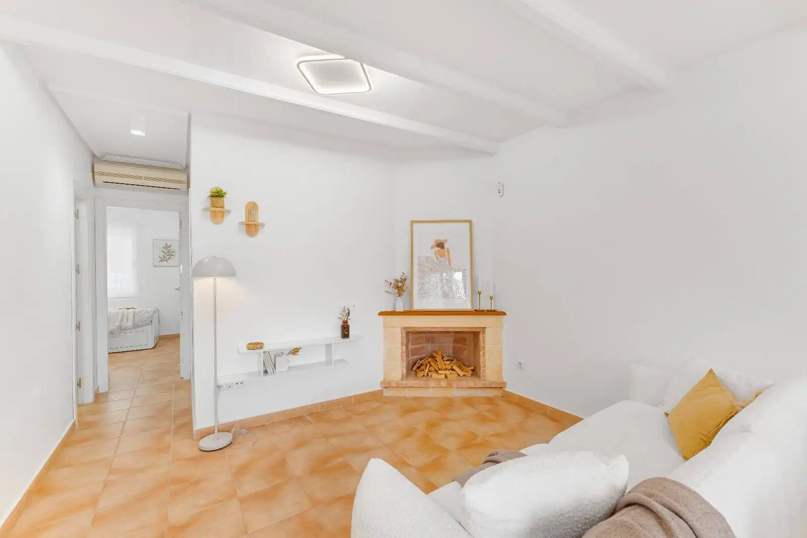 Sala de estar de Apartamento en venta en Orihuela con Aire acondicionado, Calefacción y Jardín privado