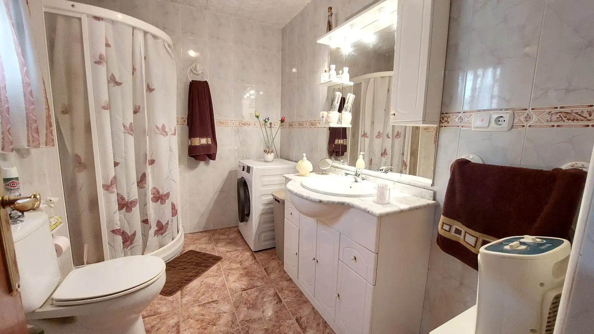 Baño de Casa adosada en venta en Murcia con Terraza, Amueblado y Alarma