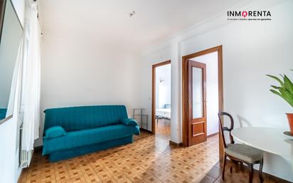 Living room of Flat for sale in  Madrid Capital  with Heating and Balcony