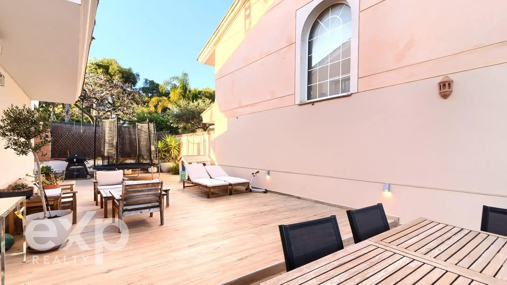 Terraza de Casa o chalet en venta en Godella con Aire acondicionado, Calefacción y Jardín privado