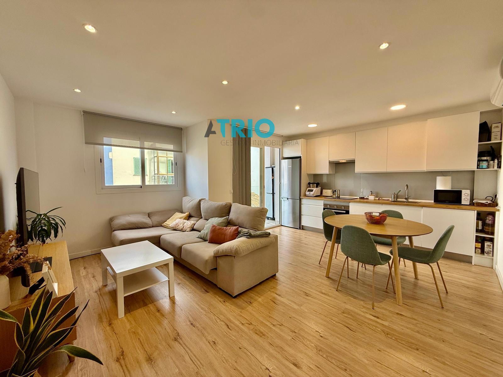 Living room of Flat for sale in  Palma de Mallorca  with Air Conditioner, Heating and Furnished