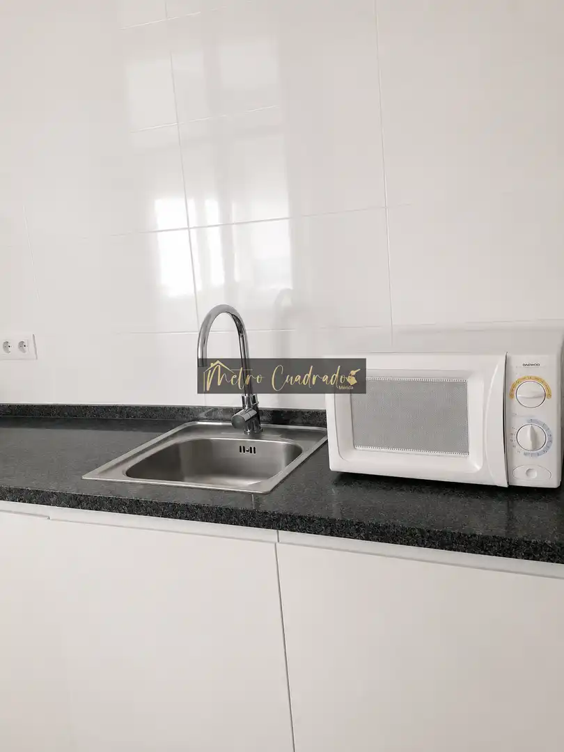 Kitchen of Flat for rent in Mérida  with Air Conditioner, Terrace and Furnished