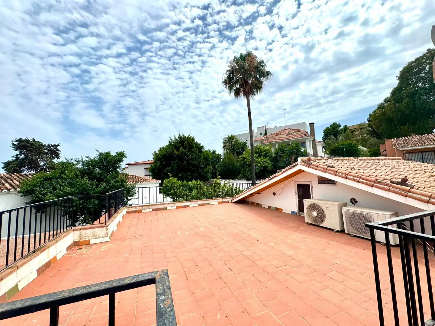 Terraza de Casa o chalet en venta en Málaga con Aire acondicionado, Jardín privado y Terraza