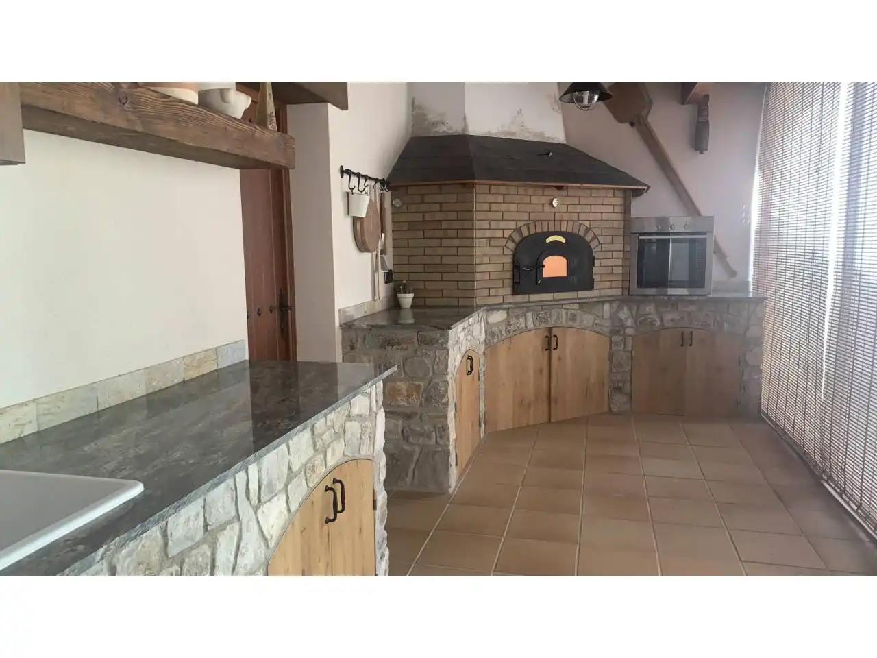 Cocina de Casa o chalet en venta en Guixers con Calefacción, Jardín privado y Parquet