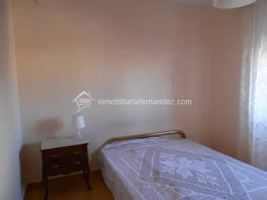 Bedroom of Flat for rent in Cáceres  with Heating, Terrace and Furnished