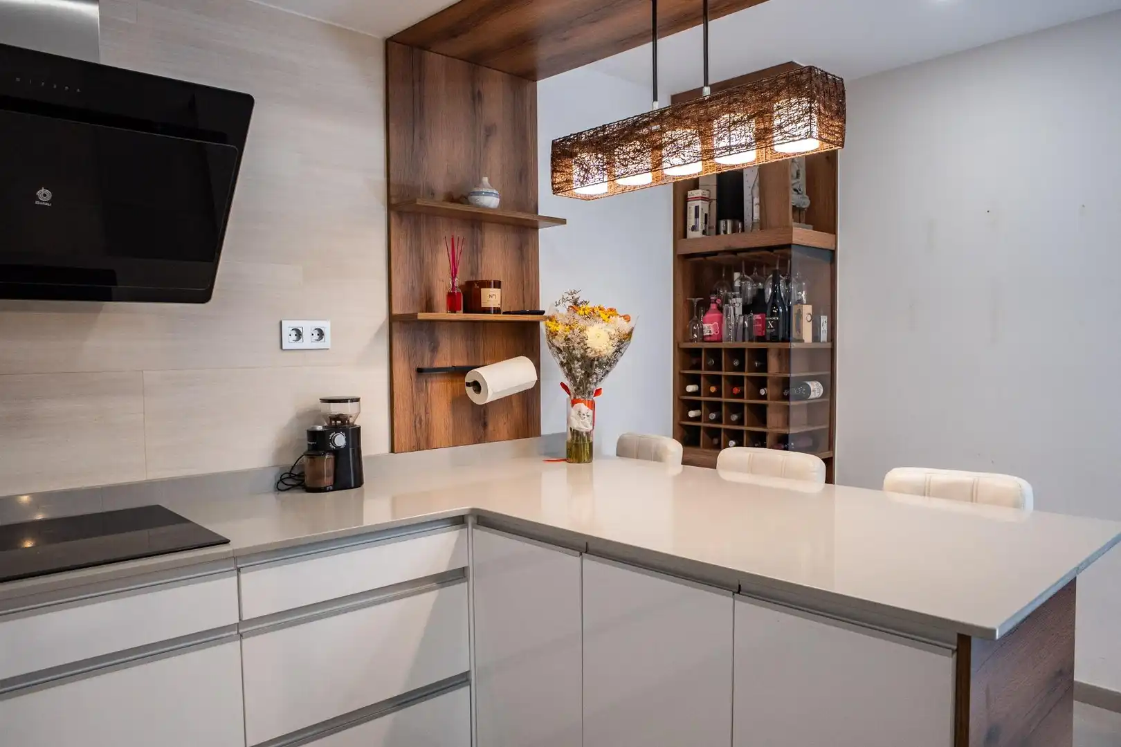 Cocina de Casa adosada en venta en Ingenio con Terraza, Trastero y Balcón