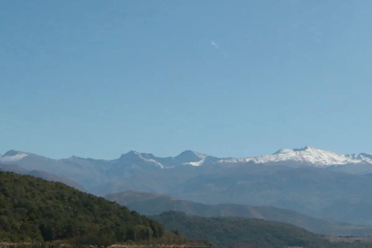 Vista exterior de Finca rústica en venta en Huétor de Santillán con Calefacción, Jardín privado y Terraza