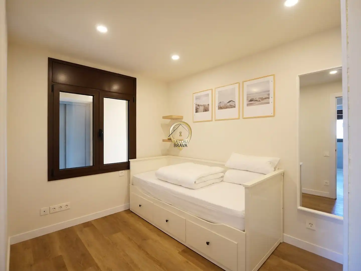 Bedroom of Flat for sale in Calonge i Sant Antoni  with Air Conditioner, Heating and Parquet flooring