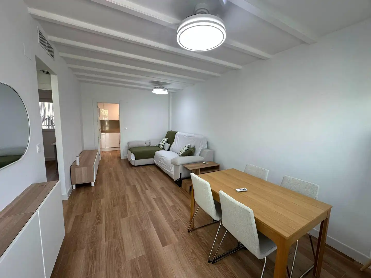 Living room of Houses for rent in Santa Pola  with Air Conditioner, Furnished and Community pool