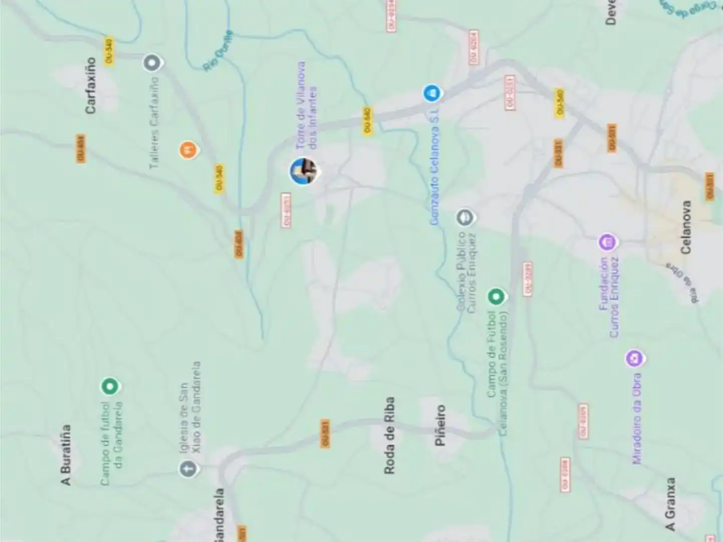 Vista exterior de Finca rústica en venta en Celanova con Jardín privado