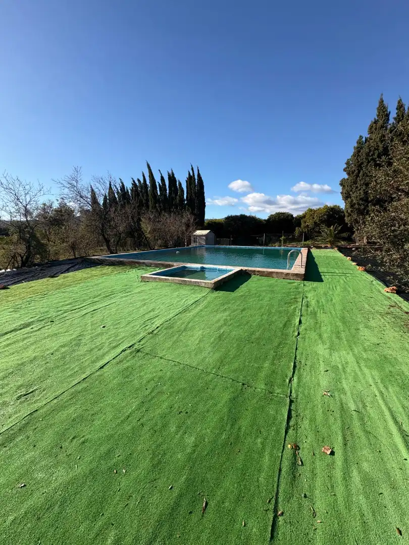 Piscina de Casa o xalet de lloguer en Onda amb Calefacció, Jardí privat i Terrassa