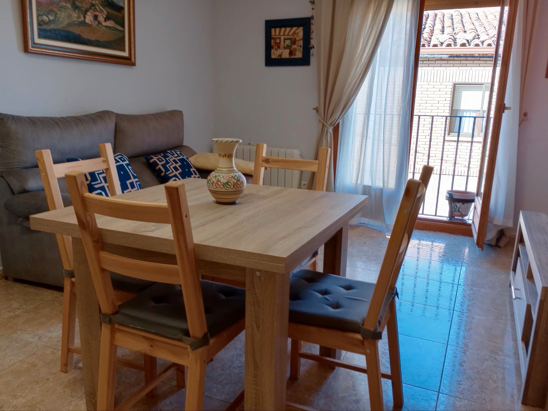 Dining room of Flat for sale in Alcalá de Moncayo  with Air Conditioner, Heating and Storage room