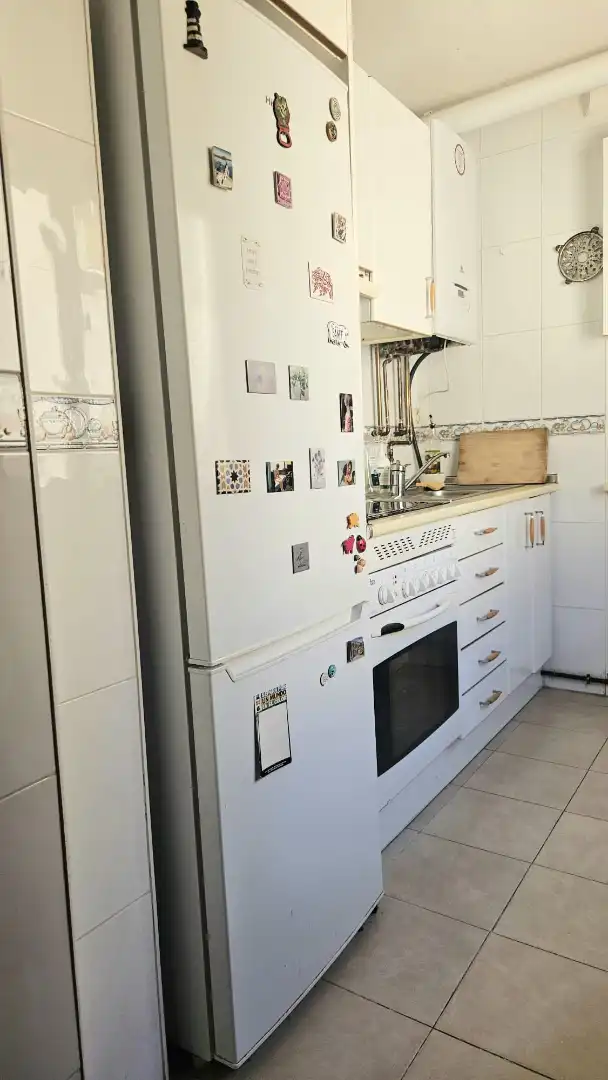 Cuina de Pis de lloguer en Alpedrete amb Calefacció, Parquet i Terrassa