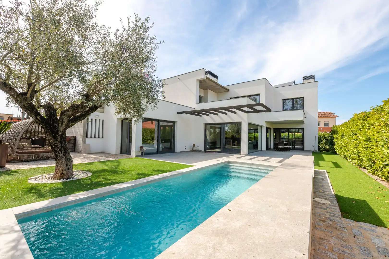 Piscina de Casa o chalet en venta en Cornellà del Terri