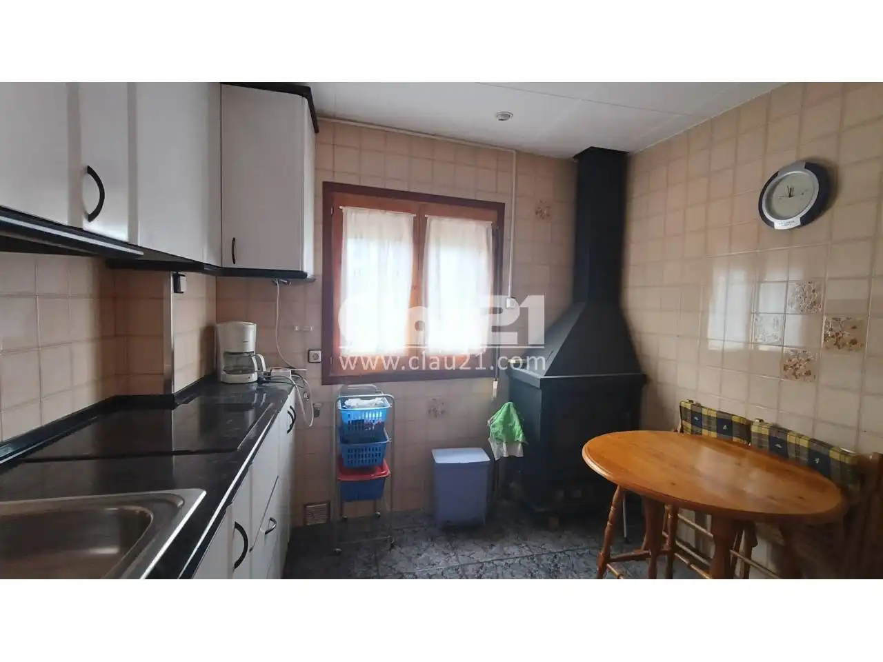 Kitchen of Flat for sale in Cercs  with Heating, Terrace and Furnished
