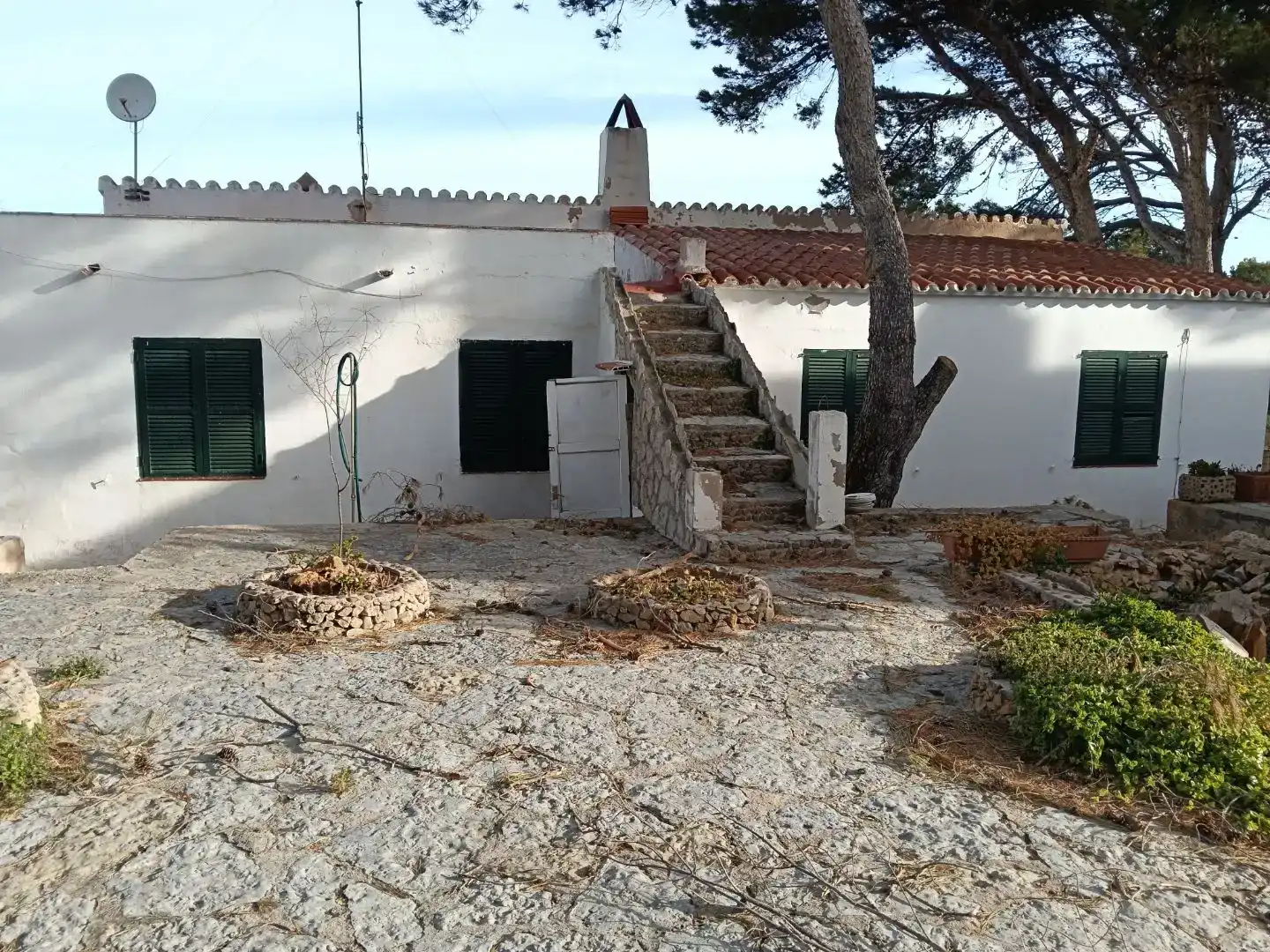 Vista exterior de Finca rústica en venda en Es Mercadal amb Balcó