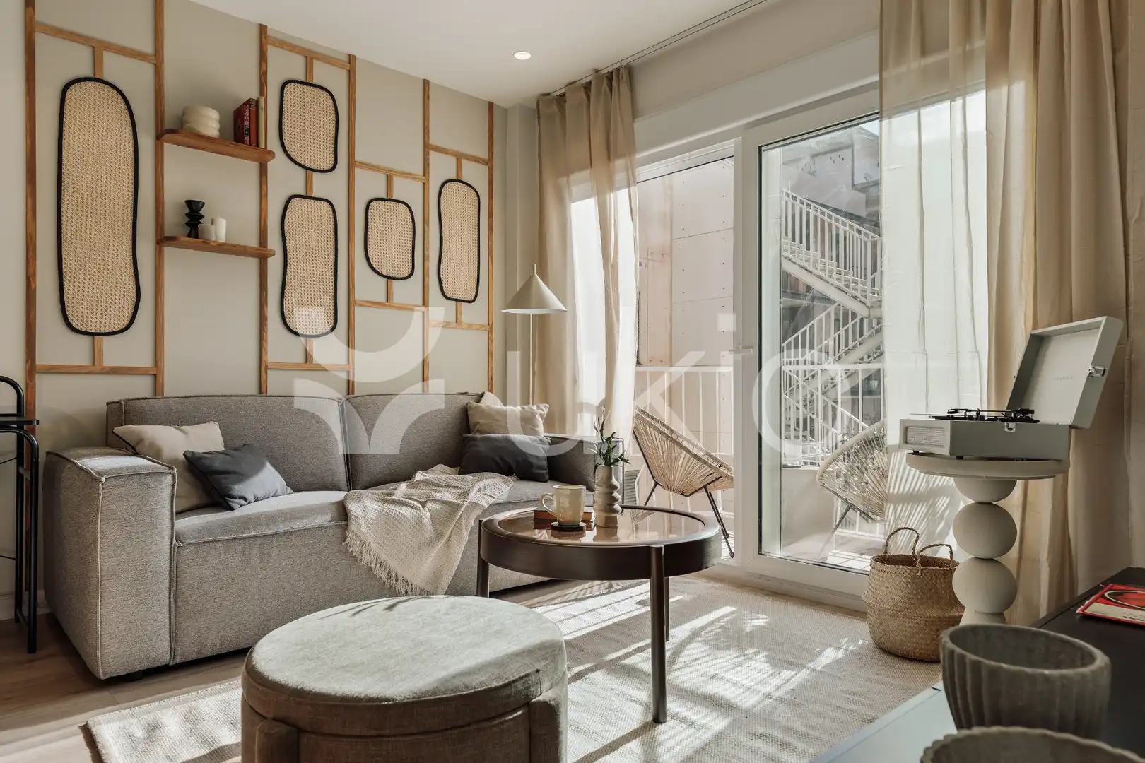 Living room of Apartments for rent in Barcelona  with Air Conditioner, Furnished and Oven