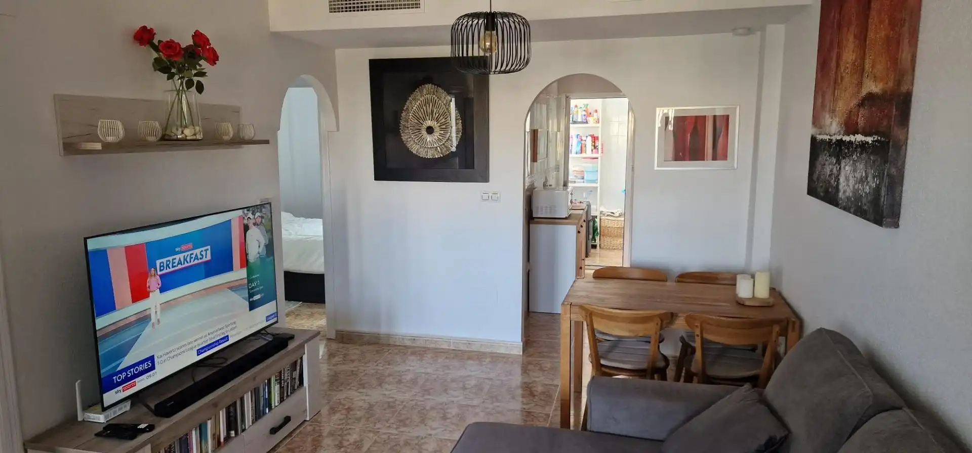 Apartamento con terraza en alquiler en Calle Realista, imagen 5