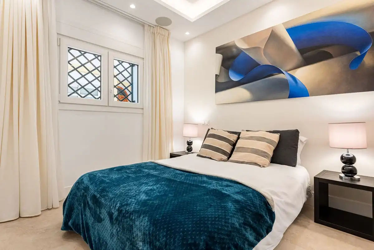 Bedroom of Detached homes for sale in Marbella  with Air Conditioner, Terrace and Community pool