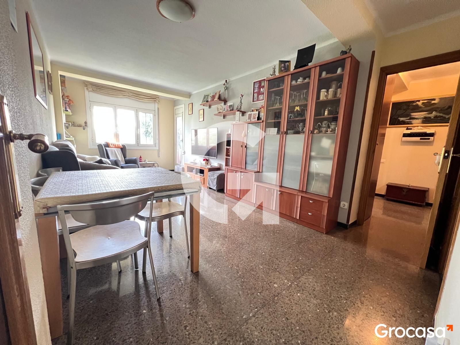 Living room of Flat for sale in Rubí  with Heating, Furnished and Oven