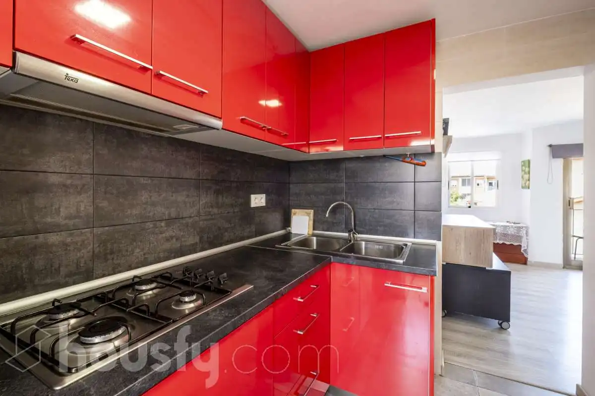 Cocina de Piso en venta en Granollers con Amueblado y Balcón