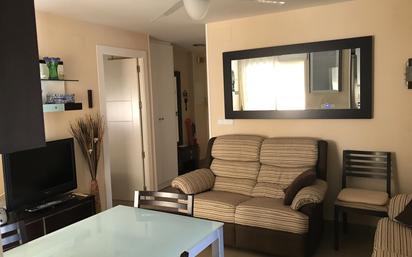Living room of Flat for sale in Cartagena  with Air Conditioner, Terrace and Furnished