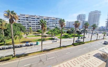 Exterior view of Flat for sale in Málaga Capital  with Air Conditioner, Terrace and Balcony