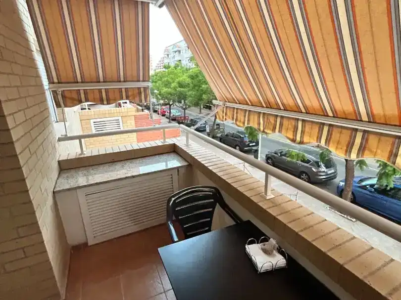 Terrassa de Apartament en venda en Oropesa del Mar / Orpesa amb Aire condicionat, Piscina i Balcó