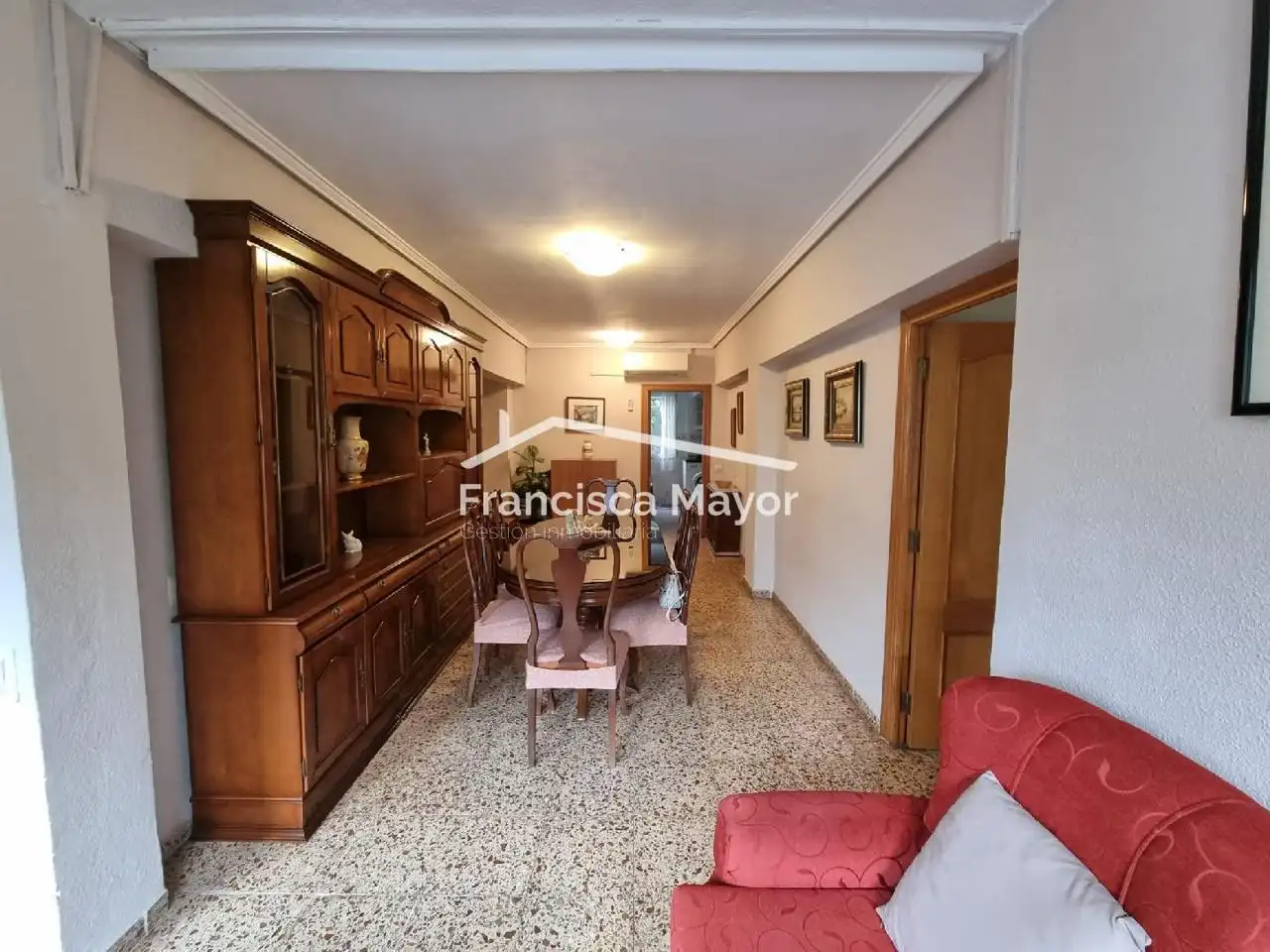 Sala de estar de Piso de alquiler en Valencia con Aire acondicionado y Amueblado
