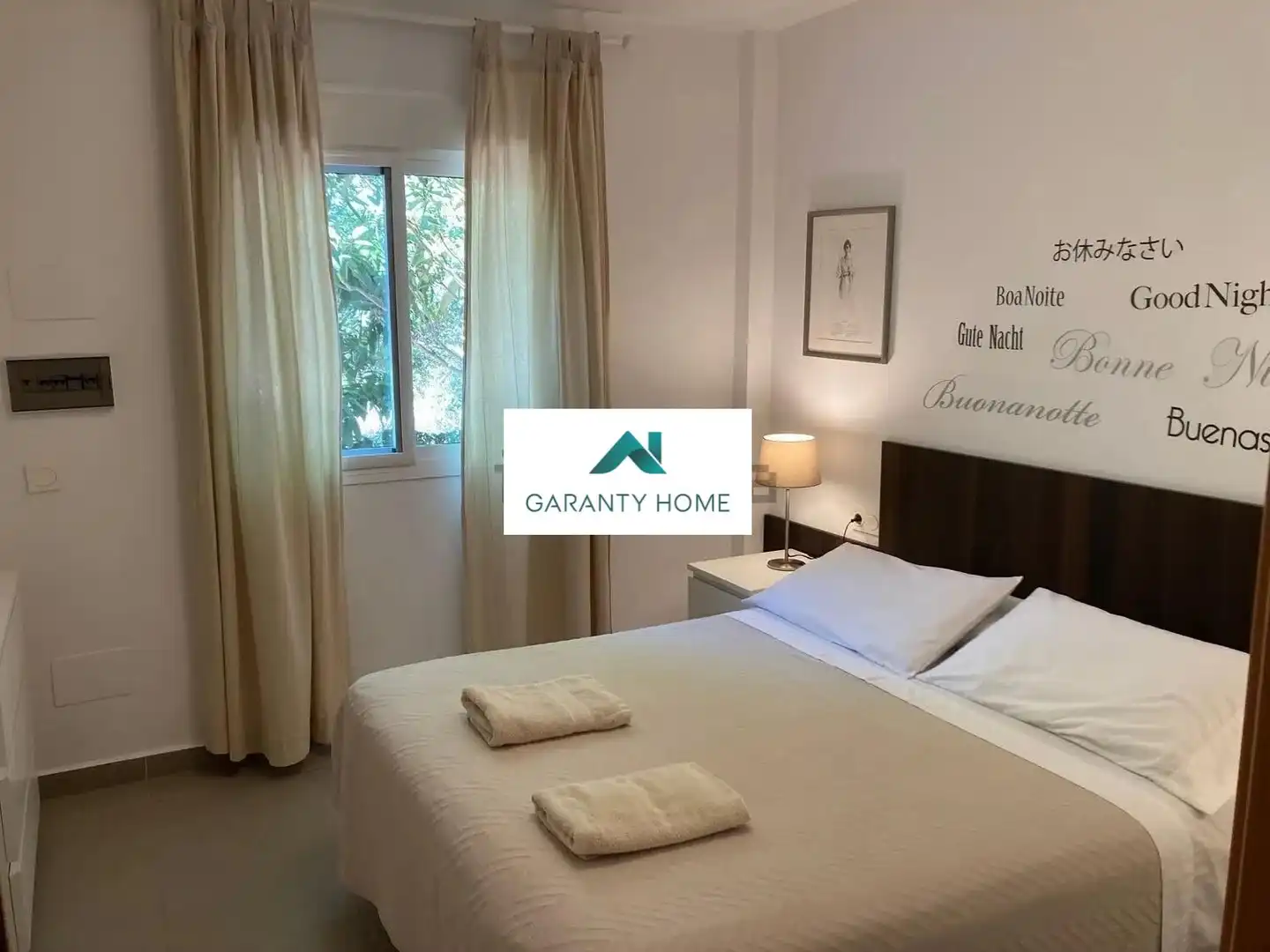 Bedroom of Flat for rent in Málaga  with Air Conditioner and Furnished