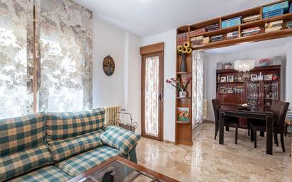 Sala d'estar de Pis en venda en  Granada Capital amb Calefacció, Parquet i Terrassa