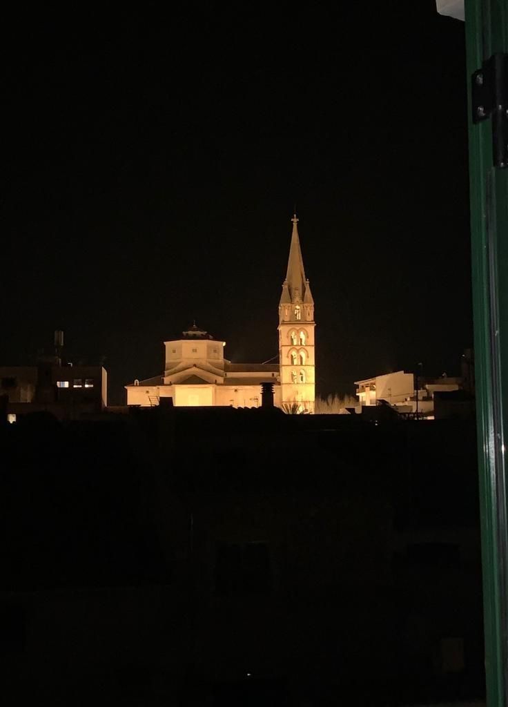 Vista exterior de Pis de lloguer en Binissalem amb Parquet i Terrassa