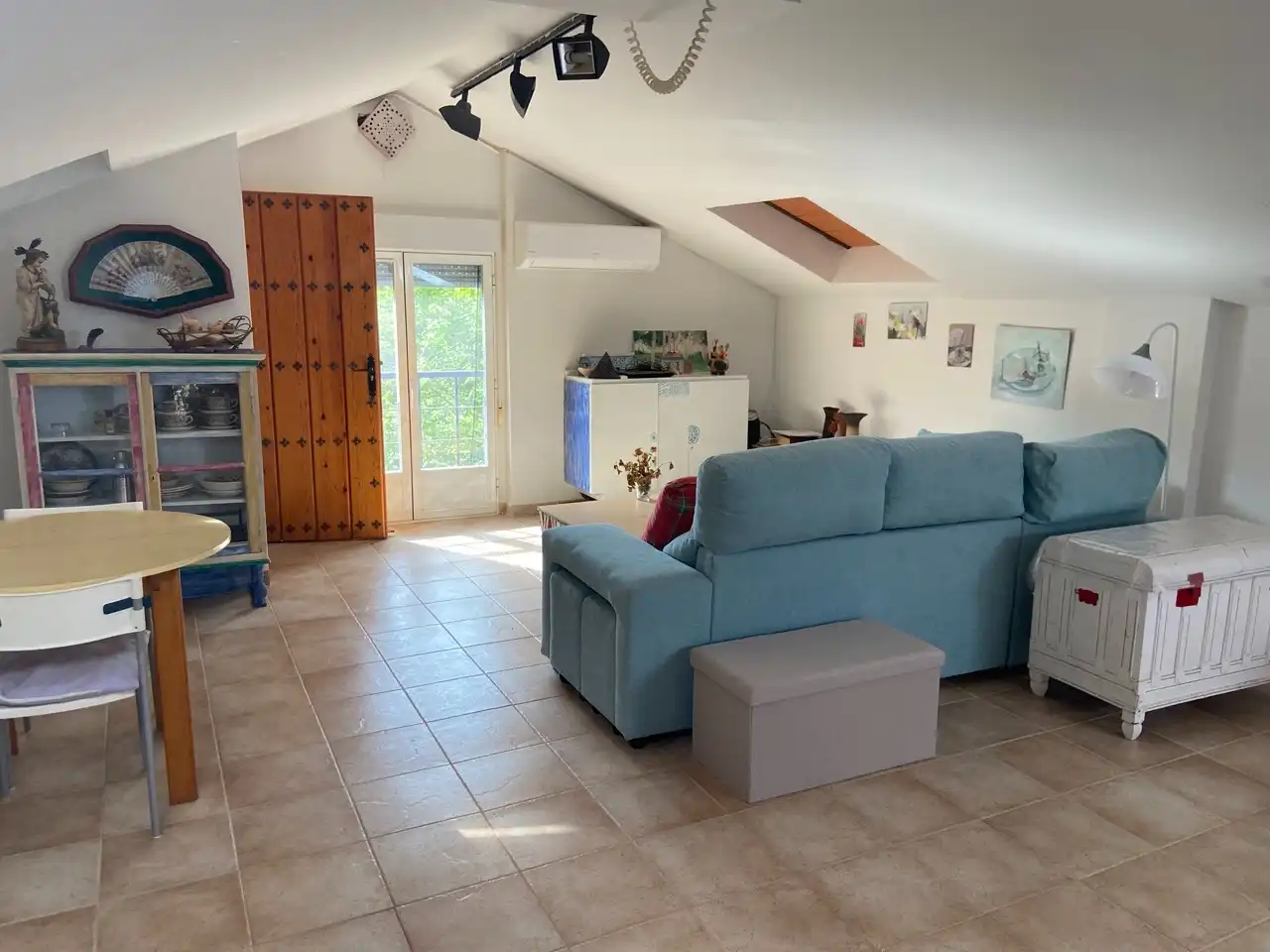 Sala de estar de Casa o chalet en venta en Corral de Calatrava con Aire acondicionado, Calefacción y Jardín privado