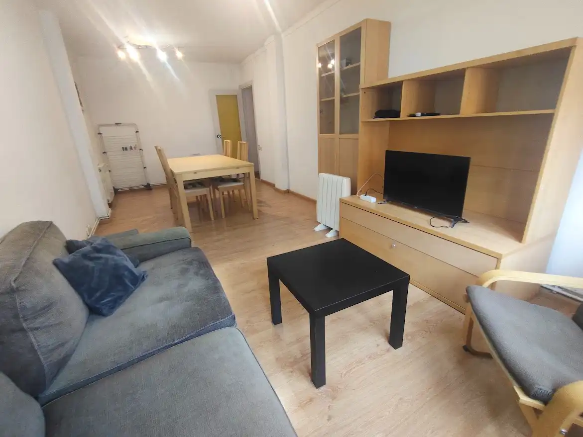 Wohnzimmer von Wohnung zur Miete in Lleida mit Heizung, Möbliert und Ofen