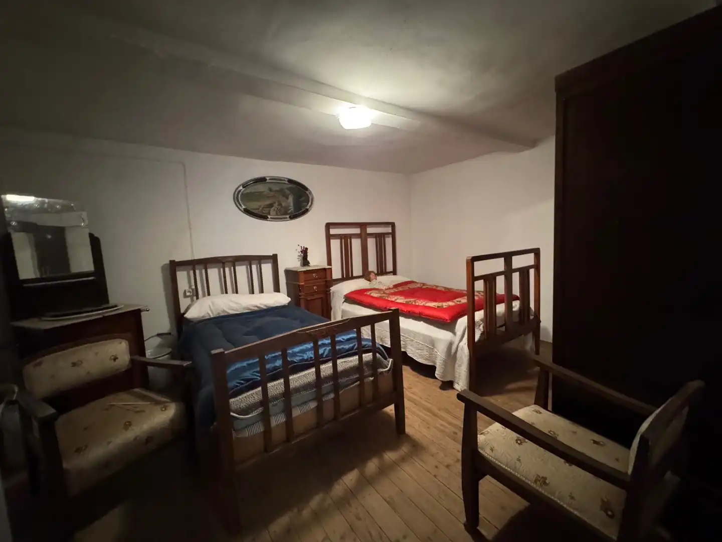Habitación de Finca rústica en venta en Osorno la Mayor con Parquet, Trastero y Amueblado
