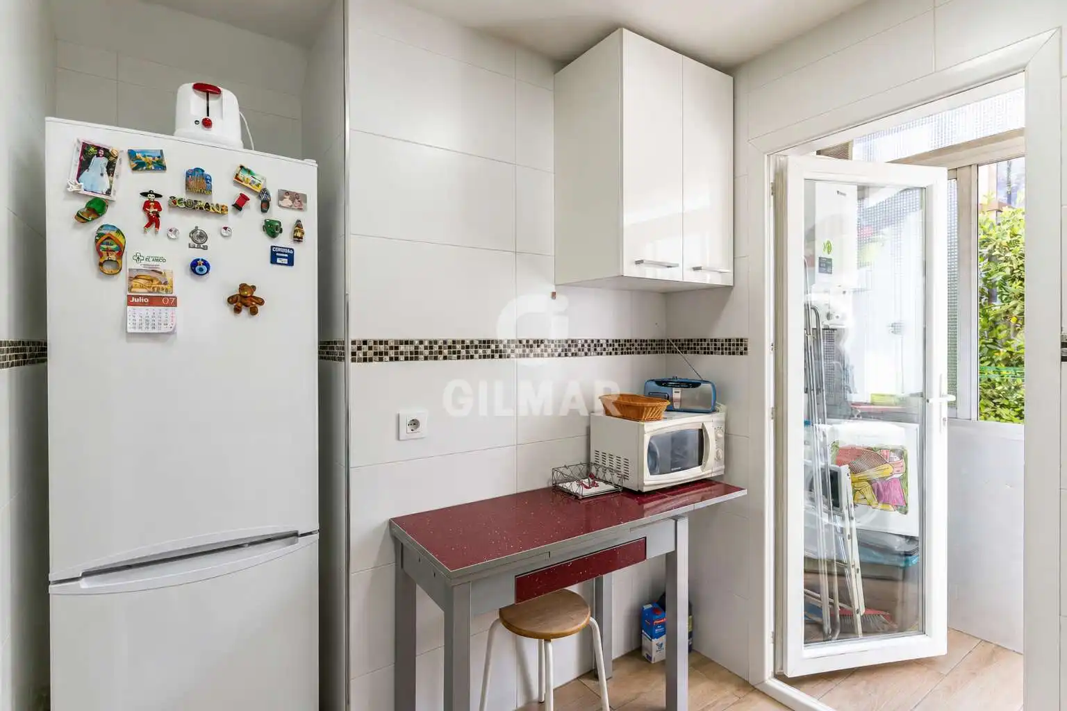 Kitchen of Flat for sale in Madrid  with Heating and Private garden