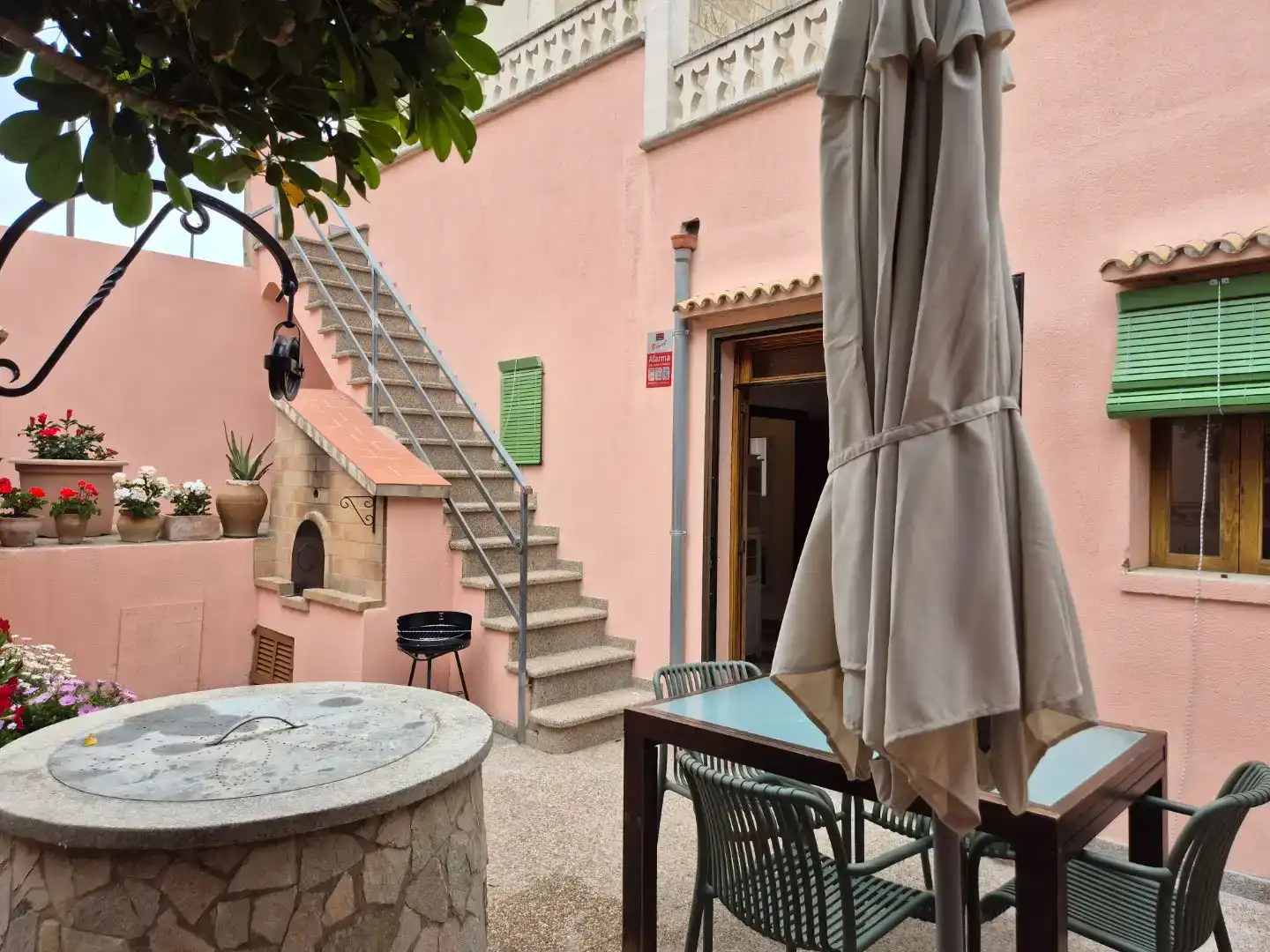 Terrassa de Casa adosada de lloguer en Ariany amb Aire condicionat, Jardí privat i Traster