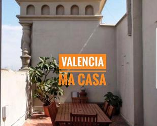 Exterior view of Attic to rent in  Valencia Capital  with Air Conditioner, Terrace and Balcony