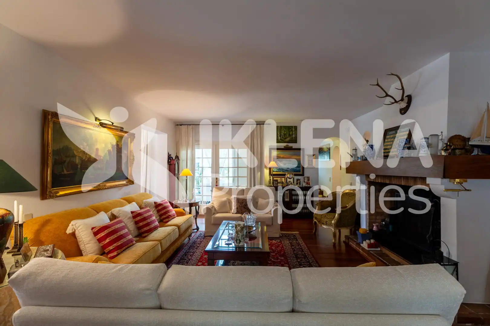 Living room of Houses for sale in Roquetas de Mar  with Air Conditioner, Private garden and Terrace