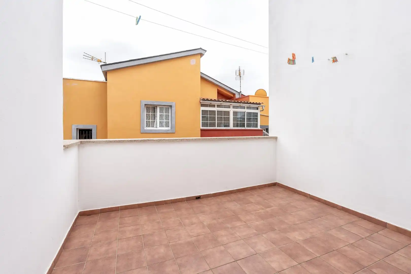 Terraza de Casa adosada en venta en San Bartolomé de Tirajana con Aire acondicionado, Jardín privado y Terraza