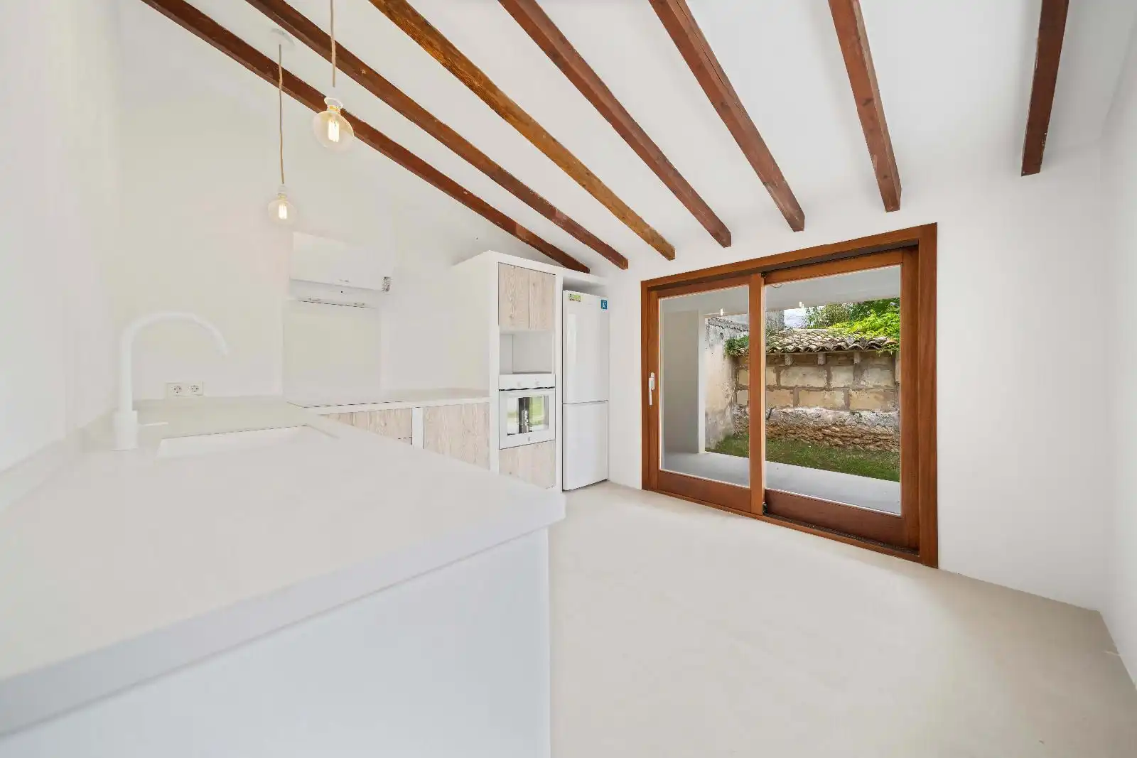 Cocina de Casa adosada en venta en Campanet con Calefacción, Jardín privado y Terraza