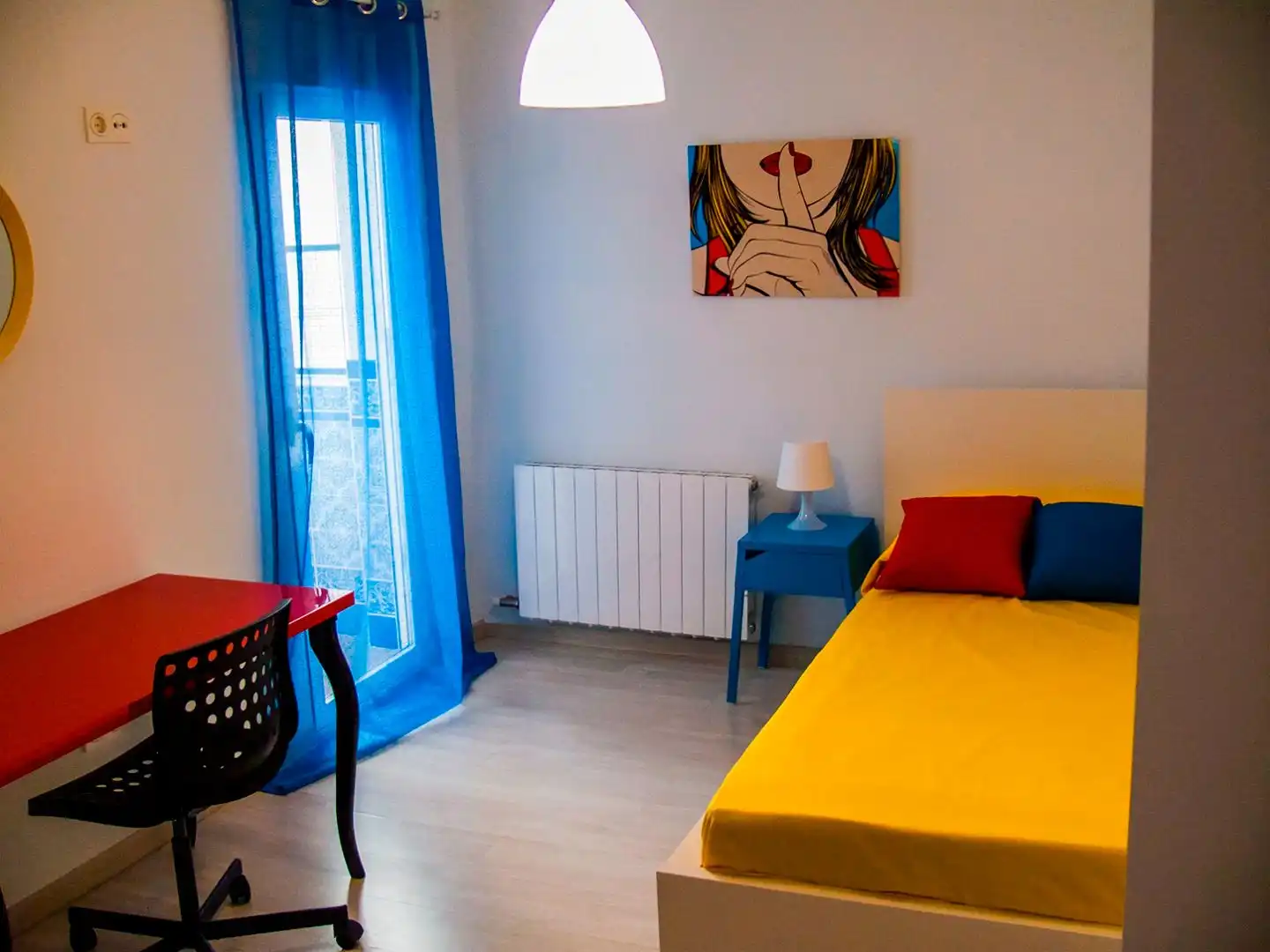 Bedroom of Flat for rent in Granada  with Heating, Furnished and Oven