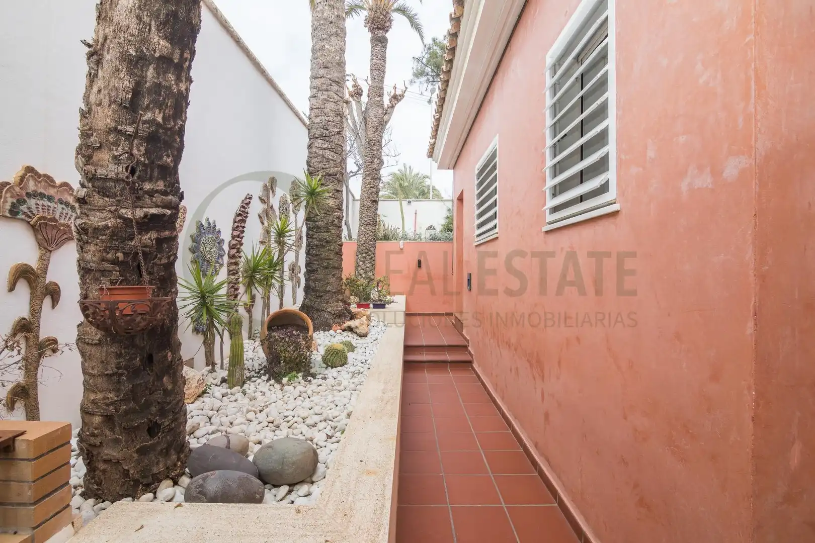 Terrassa de Casa o xalet en venda en Alicante / Alacant amb Calefacció, Jardí privat i Terrassa
