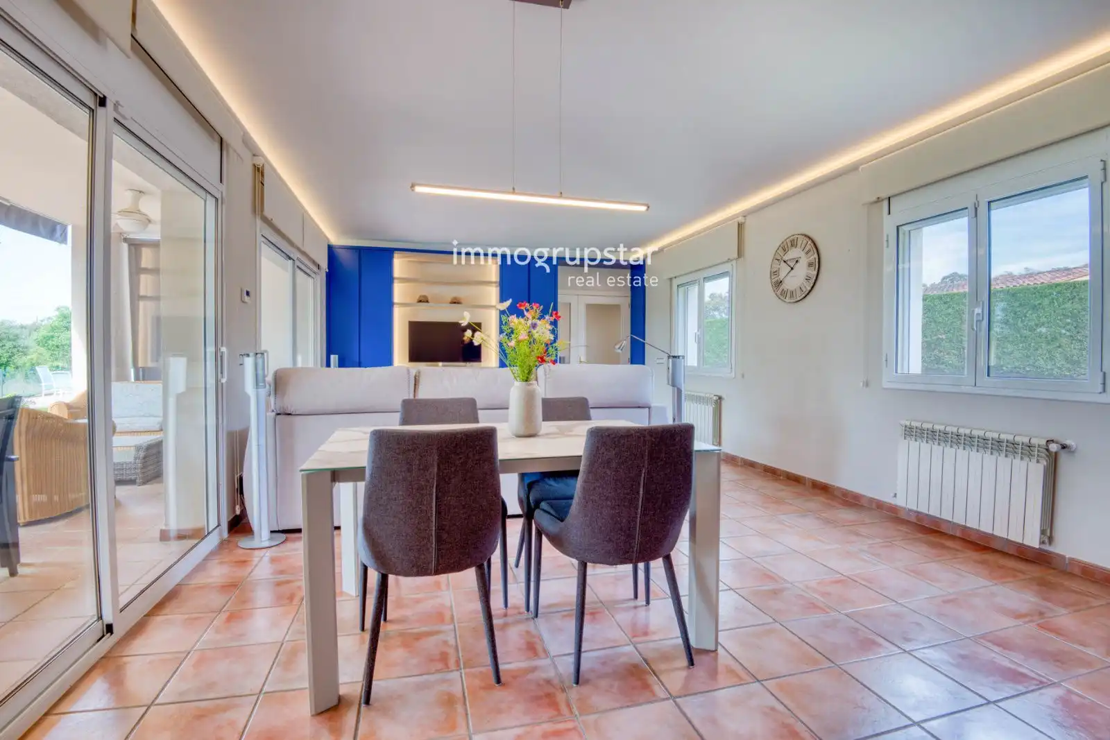 Comedor de Casa o chalet en venta en Santa Cristina d'Aro con Calefacción, Terraza y Piscina